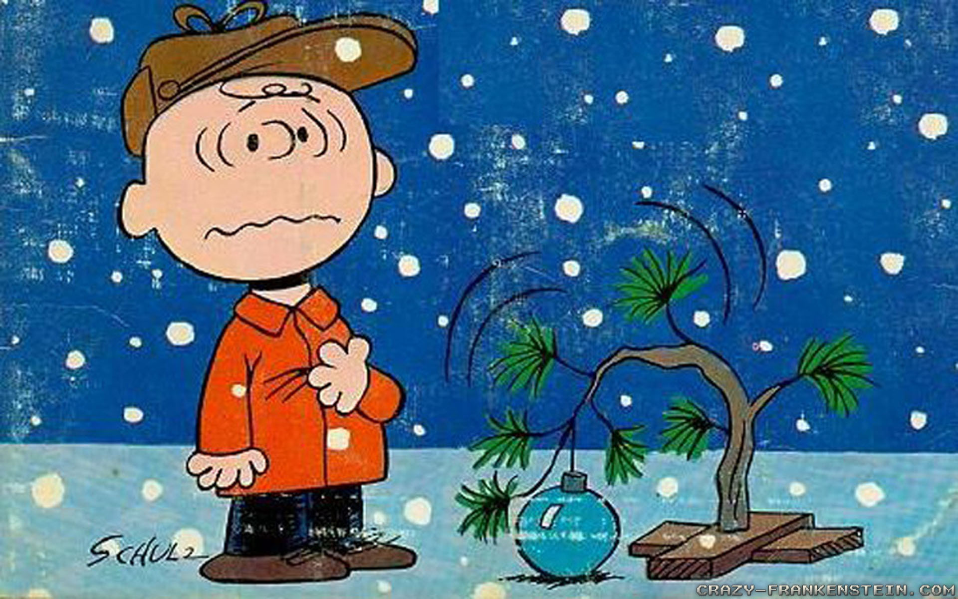 Charlie Brown Christmas Background