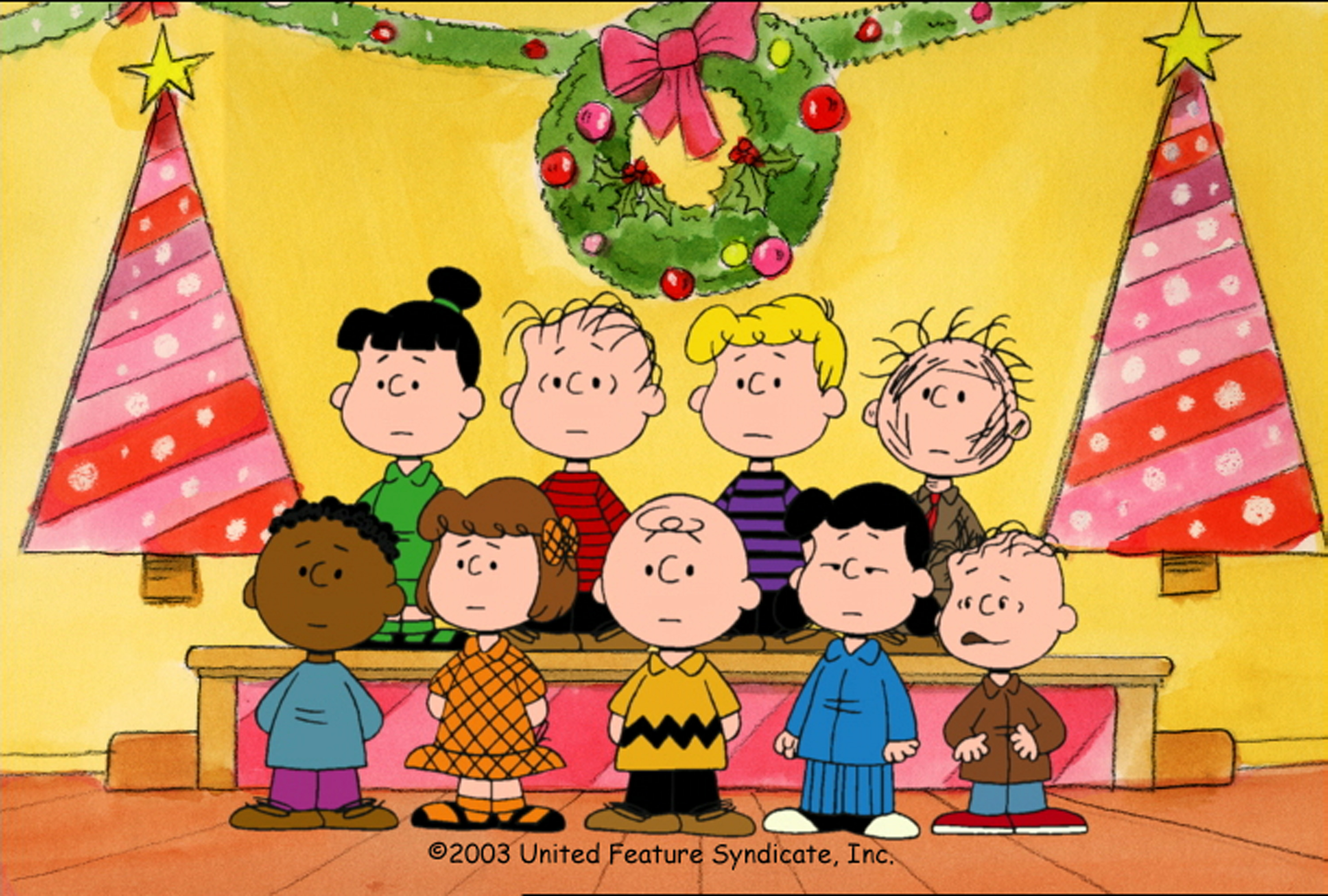 Charlie Brown Christmas Background