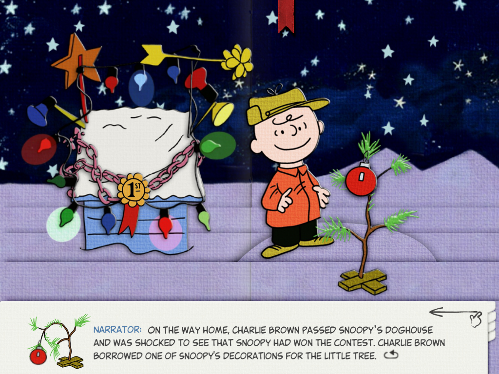 Charlie Brown Christmas Background