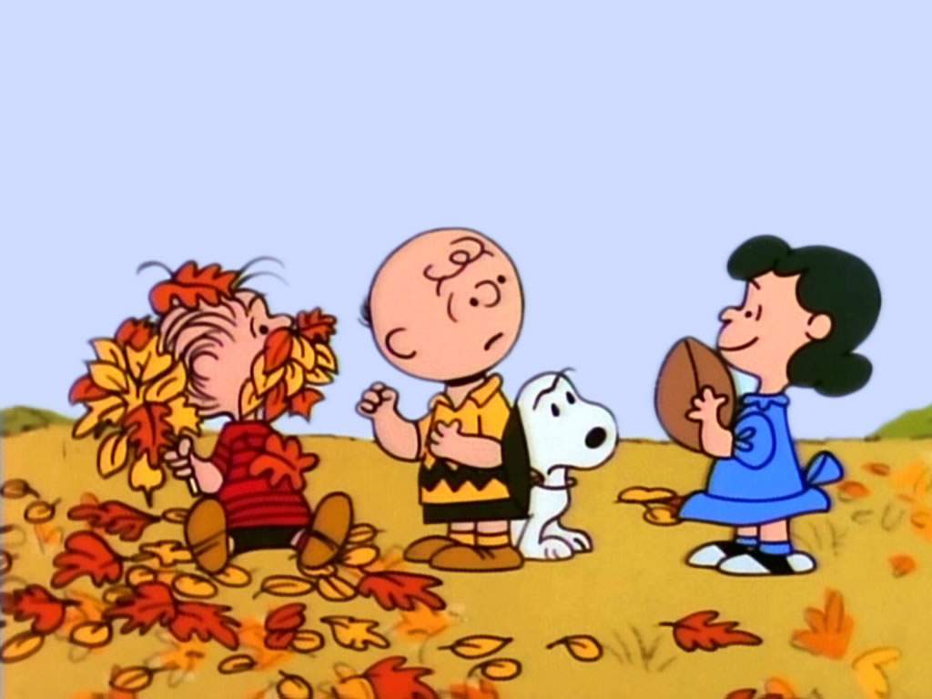 Charlie Brown Thanksgiving Background