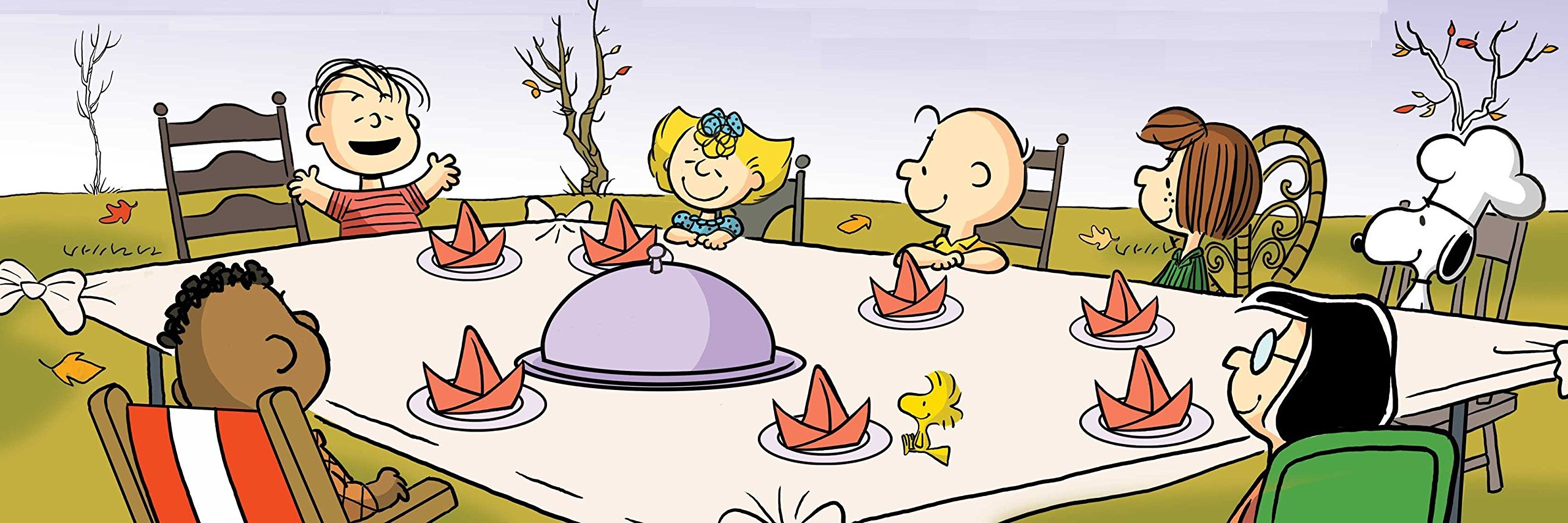 Charlie Brown Thanksgiving Background