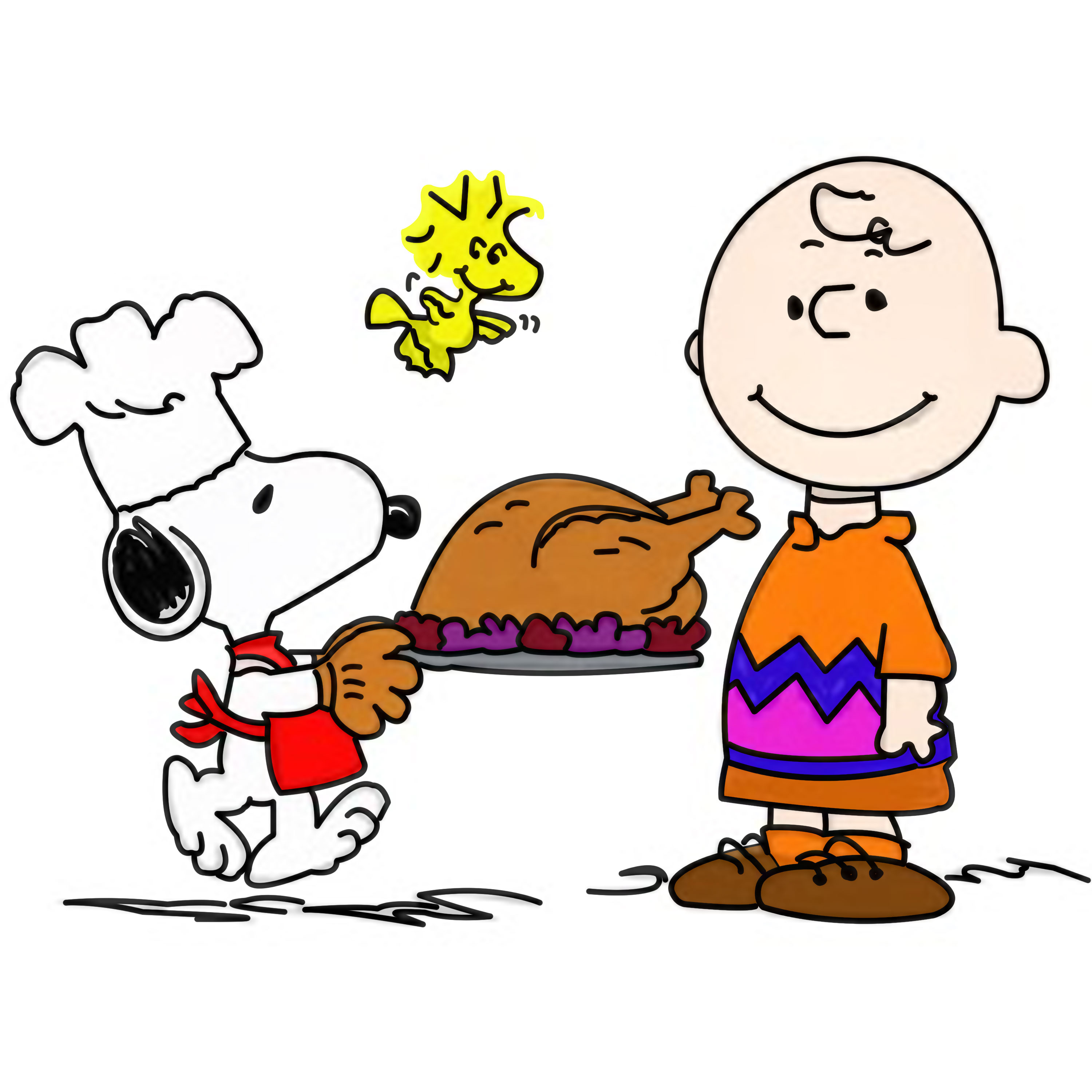 Charlie Brown Thanksgiving Background