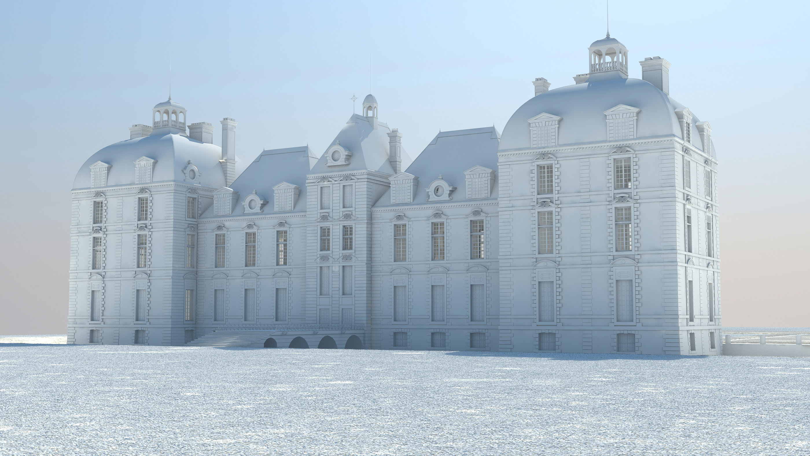 Chateau De Cheverny Wallpapers