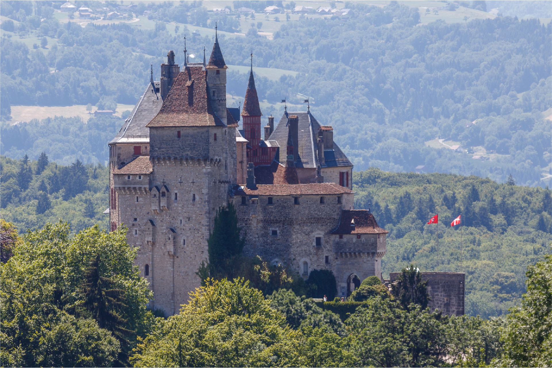 Chateau De Menthon St. Bernard Wallpapers