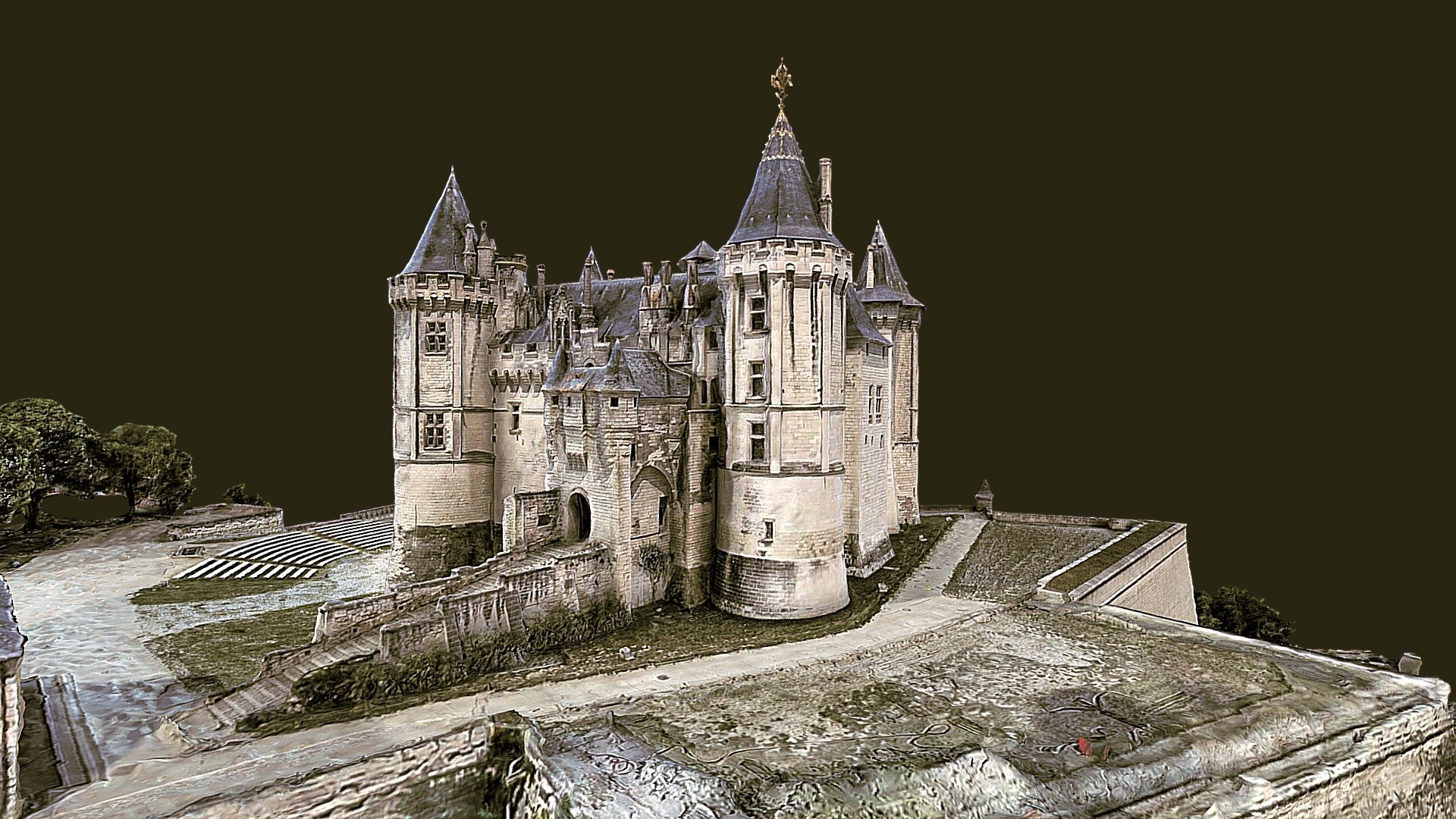 Chateau De Saumur Wallpapers