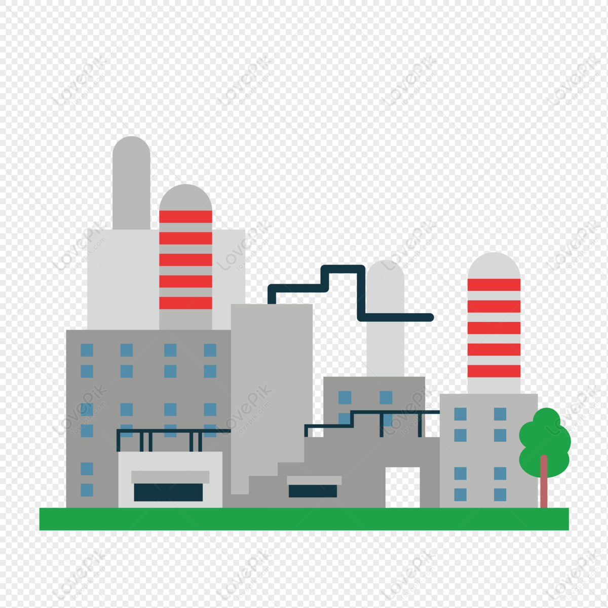 Chemical Plant Background