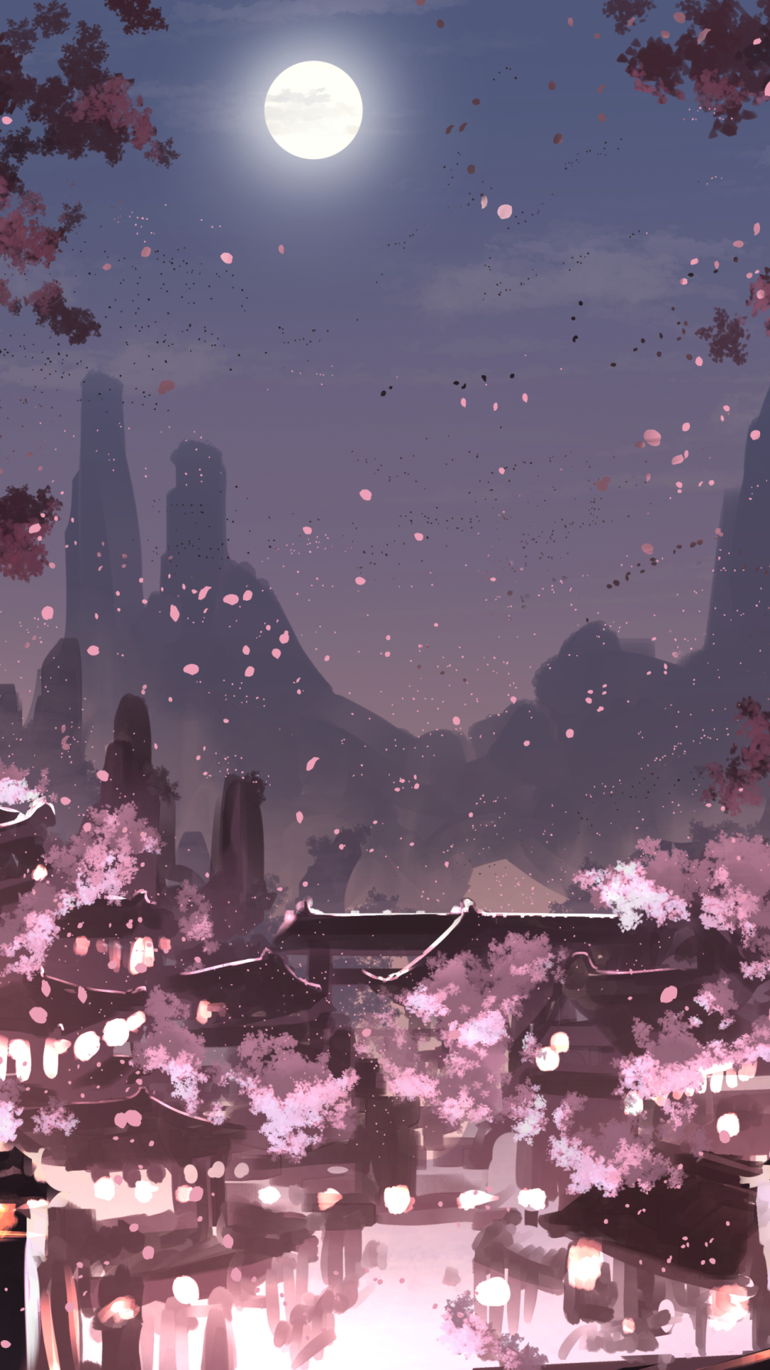 Cherry Blossom Anime Aesthetic Wallpapers