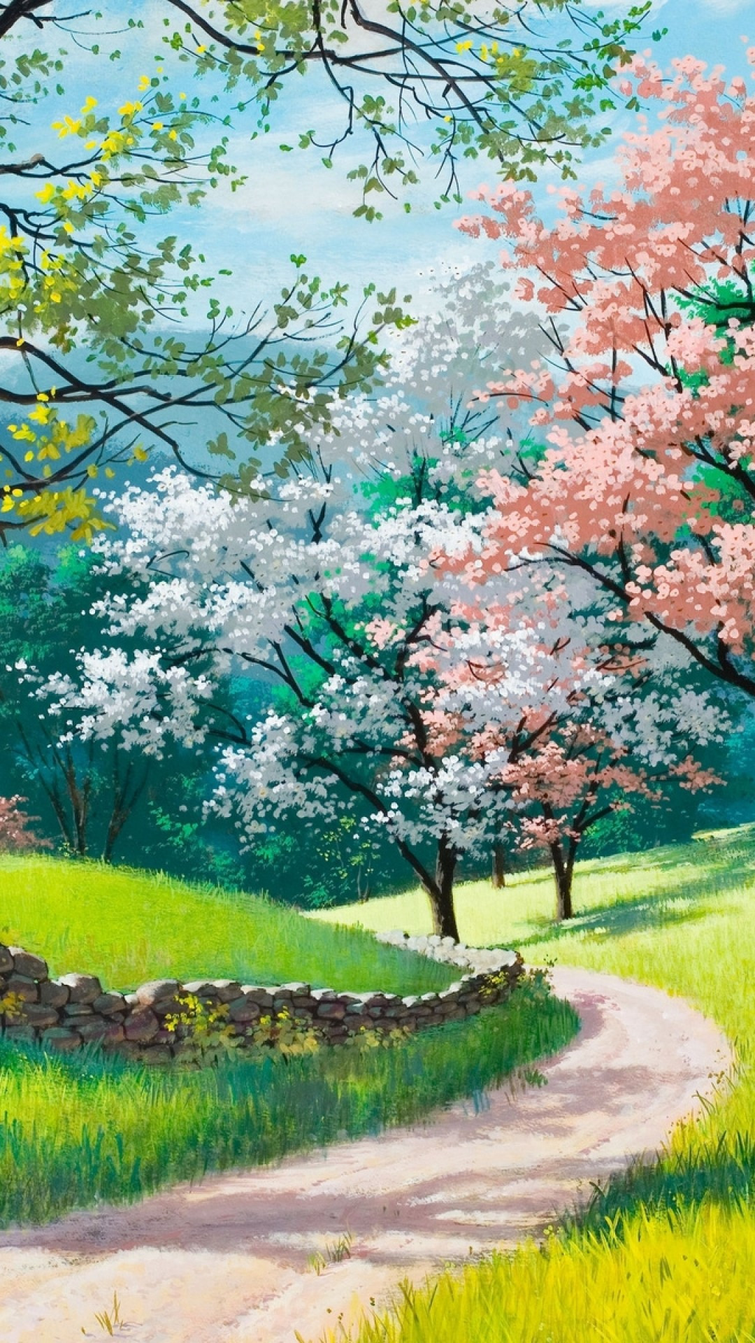 Cherry Blossom Art Wallpapers