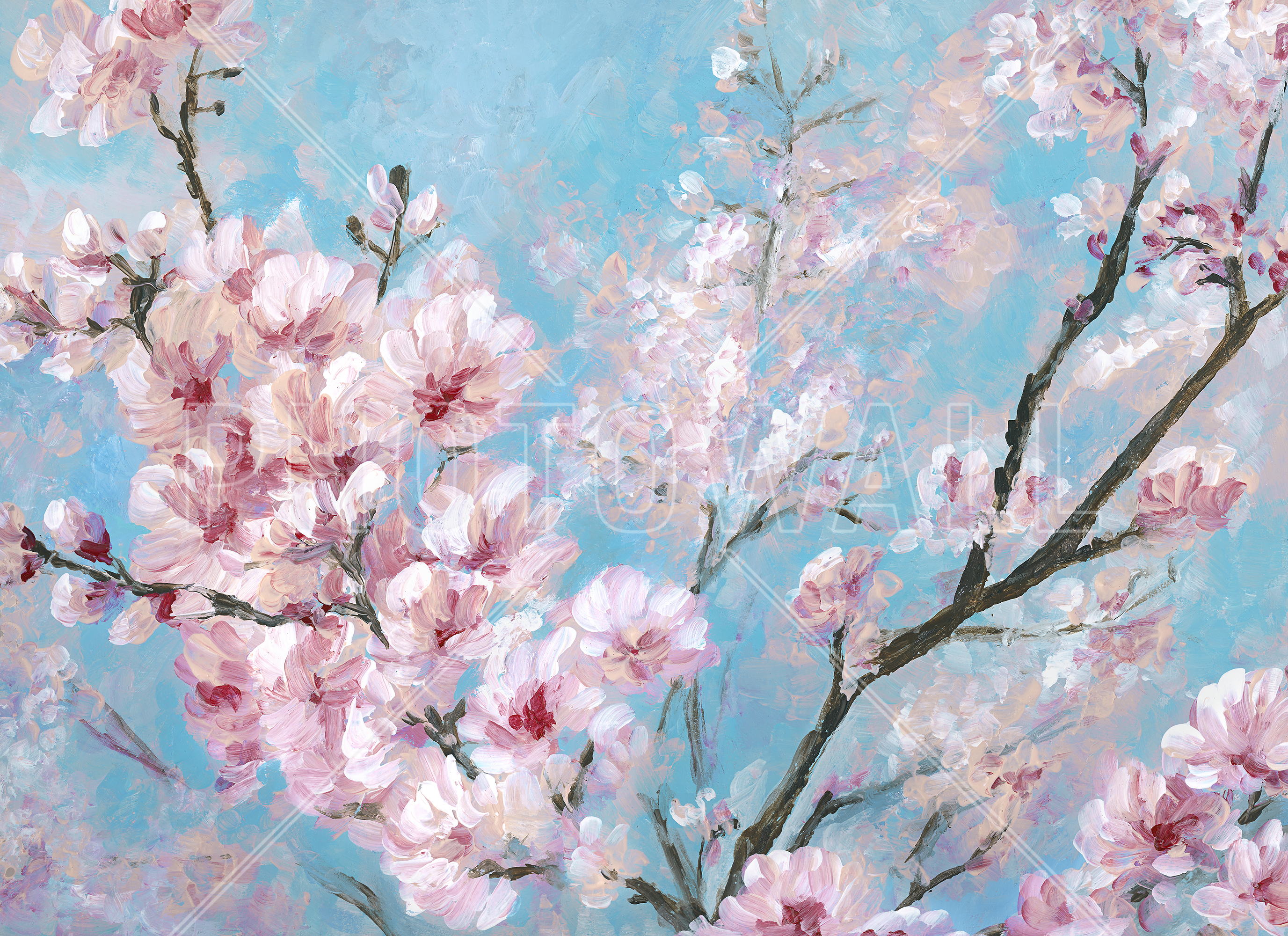 Cherry Blossom Painting Wallpapers