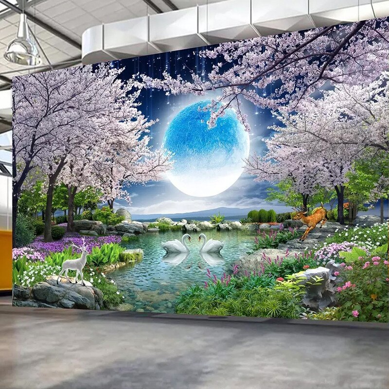 Cherry Blossom Painting Wallpapers