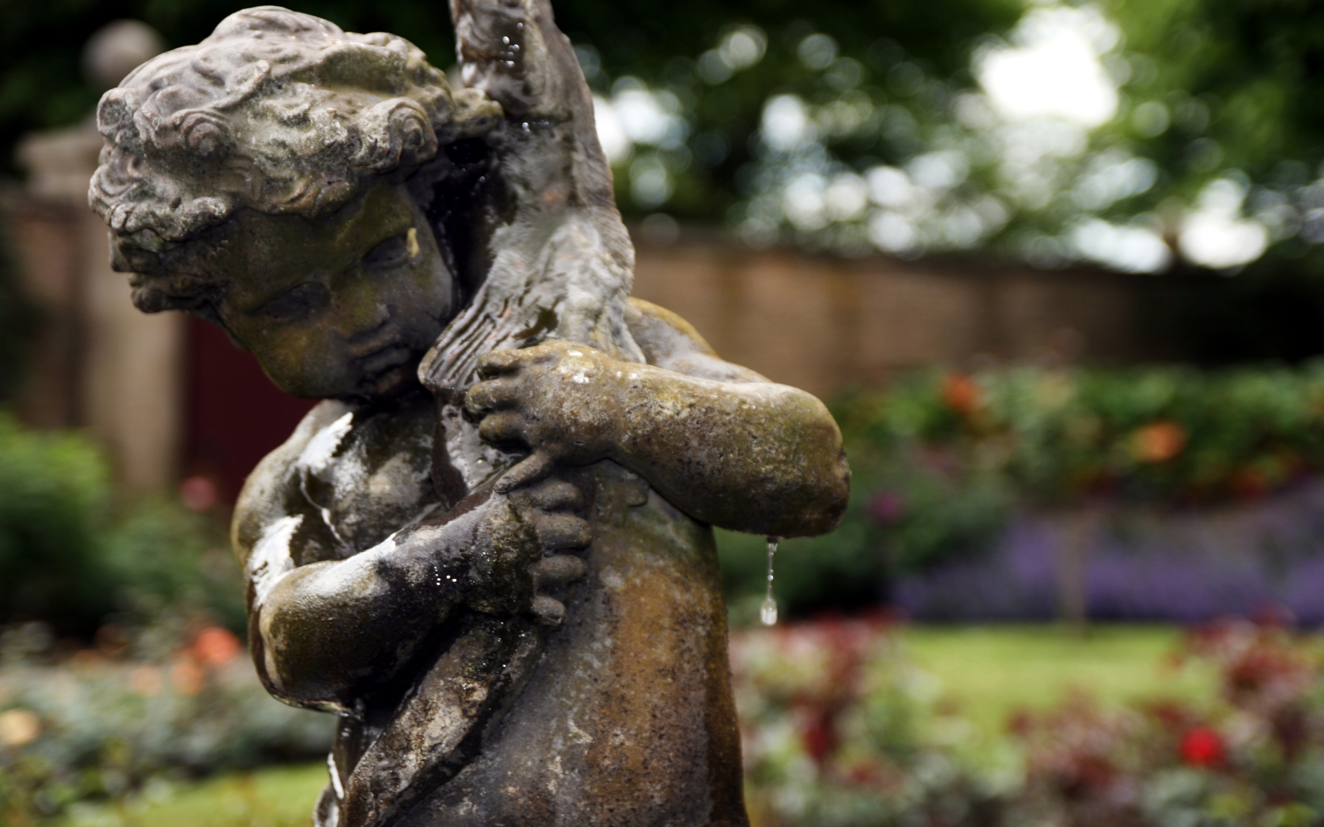 Cherub Statue Wallpapers