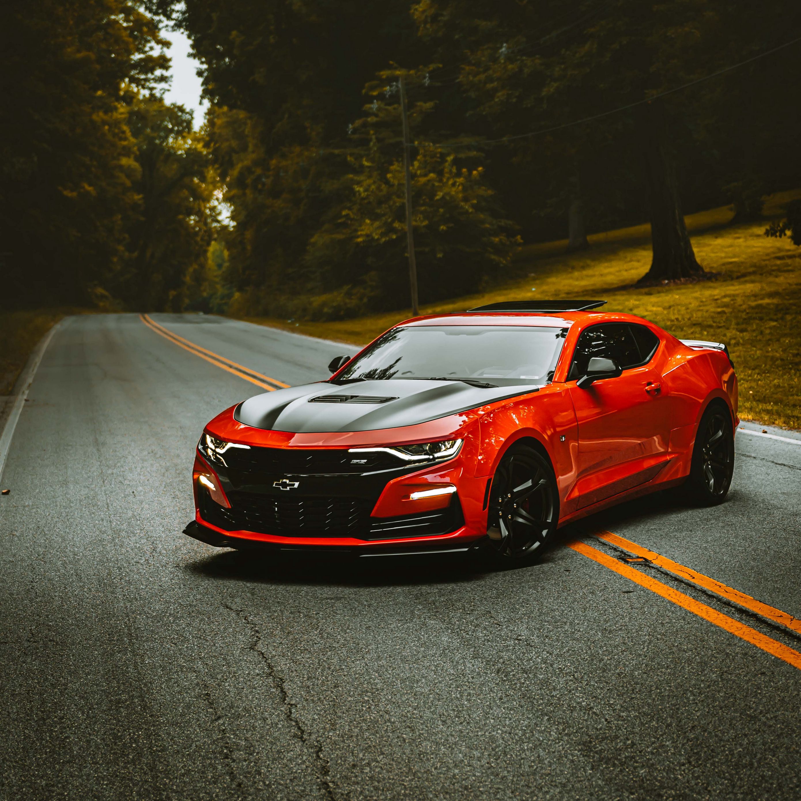 Chevrolet Camaro Minimalism Wallpapers