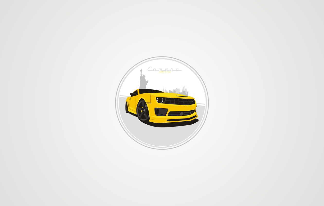 Chevrolet Camaro Minimalism Wallpapers