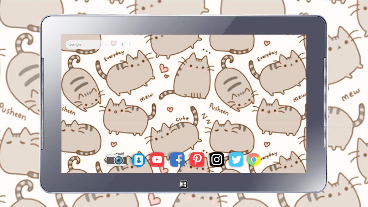 Chibi Cat Background