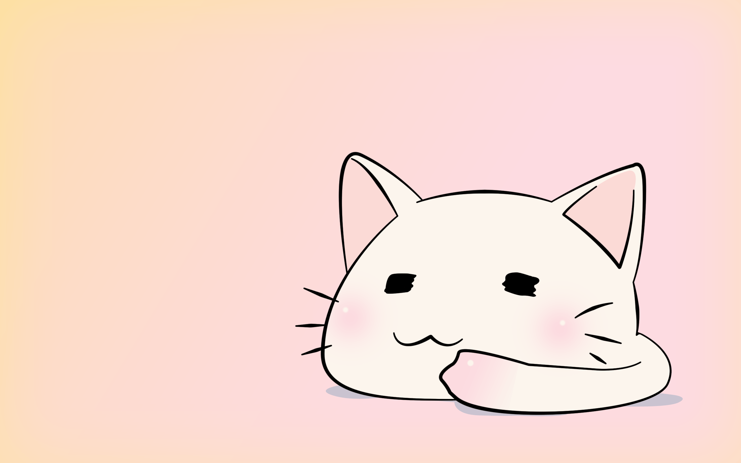 Chibi Cat Background