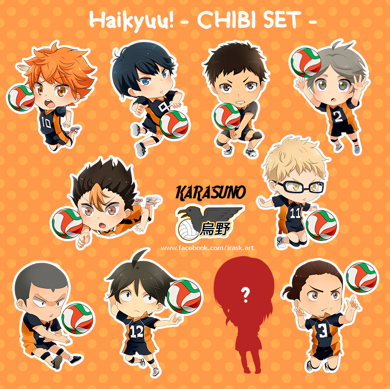 Chibi Haikyuu Characters Wallpapers