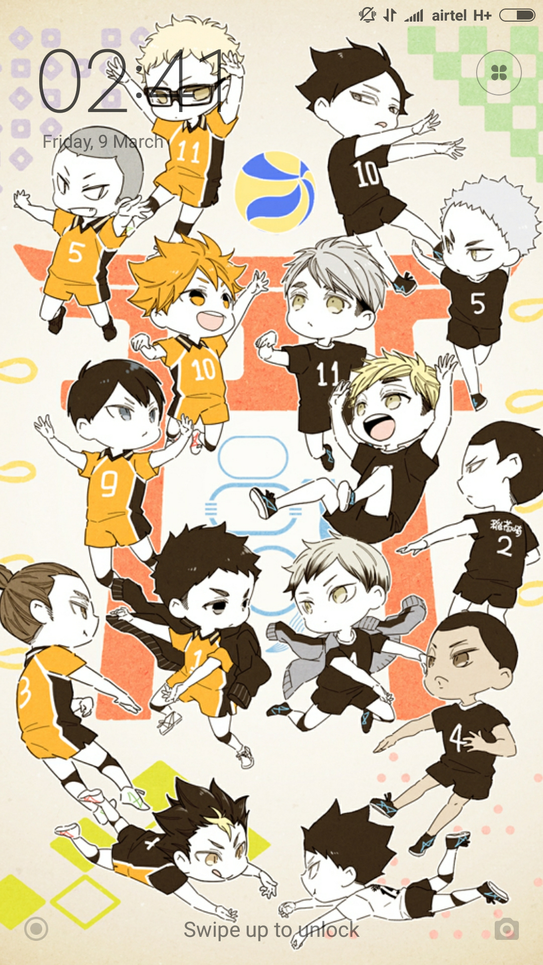 Chibi Haikyuu Characters Wallpapers