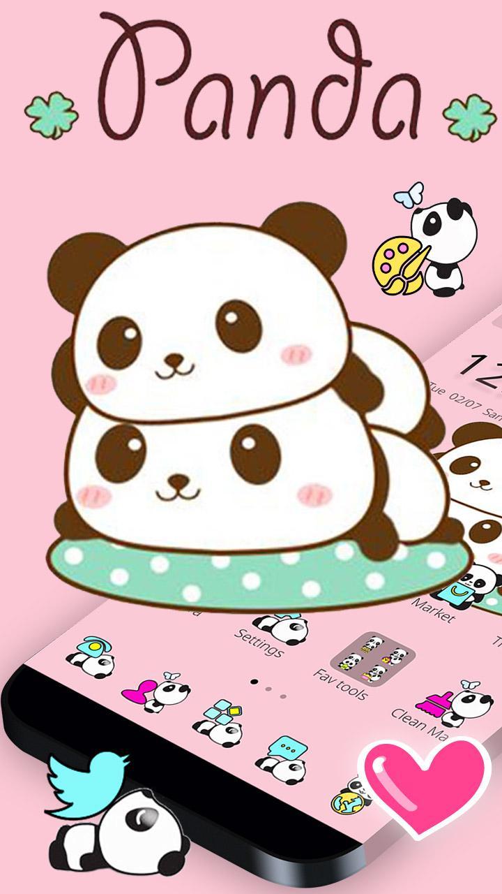 Chibi Kawaii Panda Wallpapers