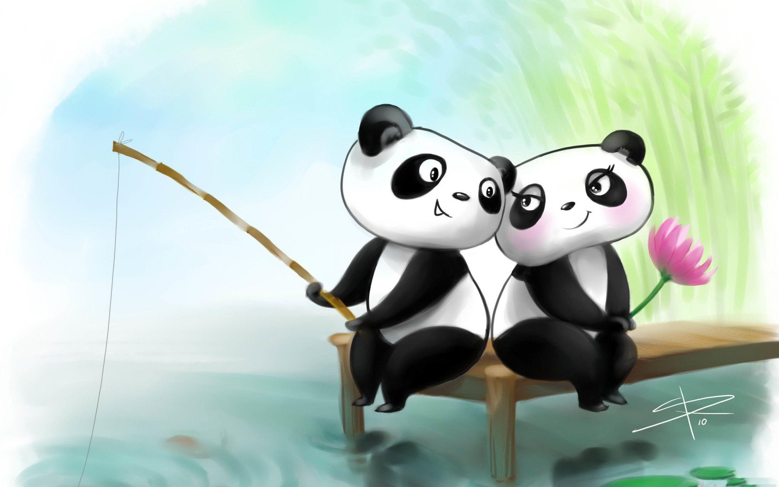Chibi Panda Wallpapers