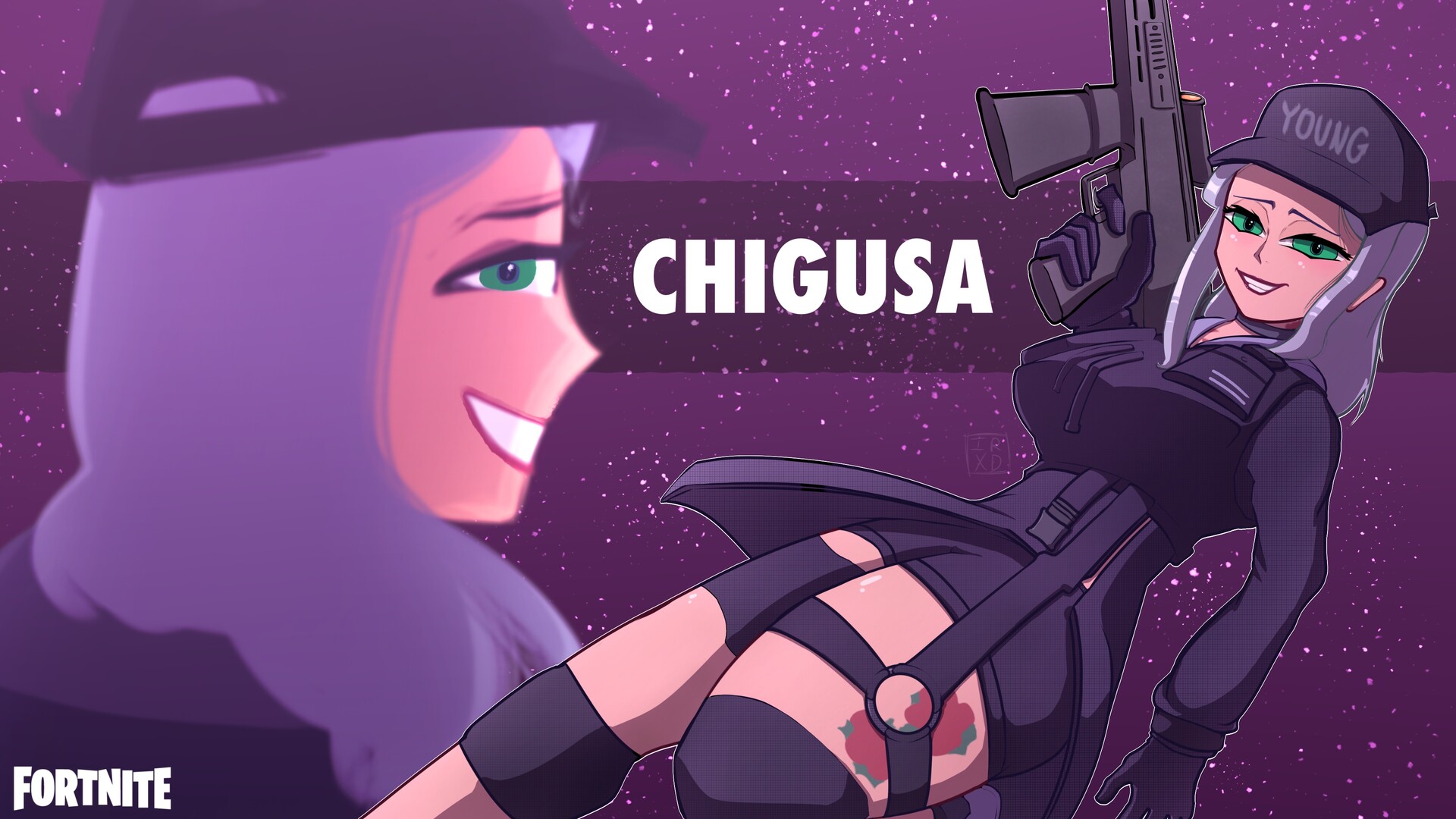 Chigusa Fortnite Wallpapers