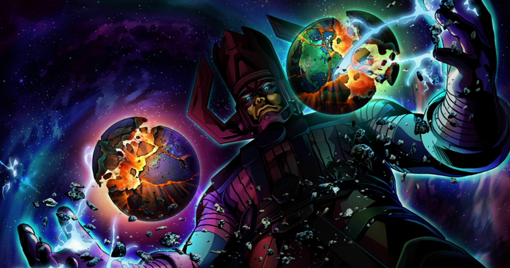 Child Galactus Consuming Planets Wallpapers