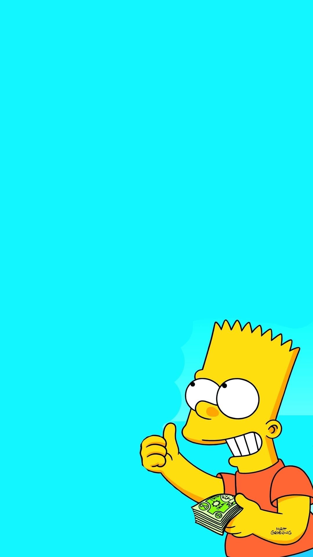 Chill Mood Bart Simpson Wallpapers