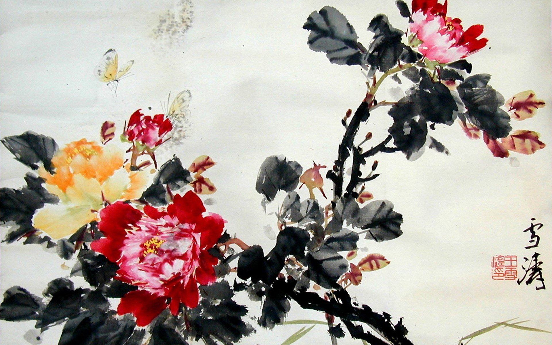 Chinese Art Background