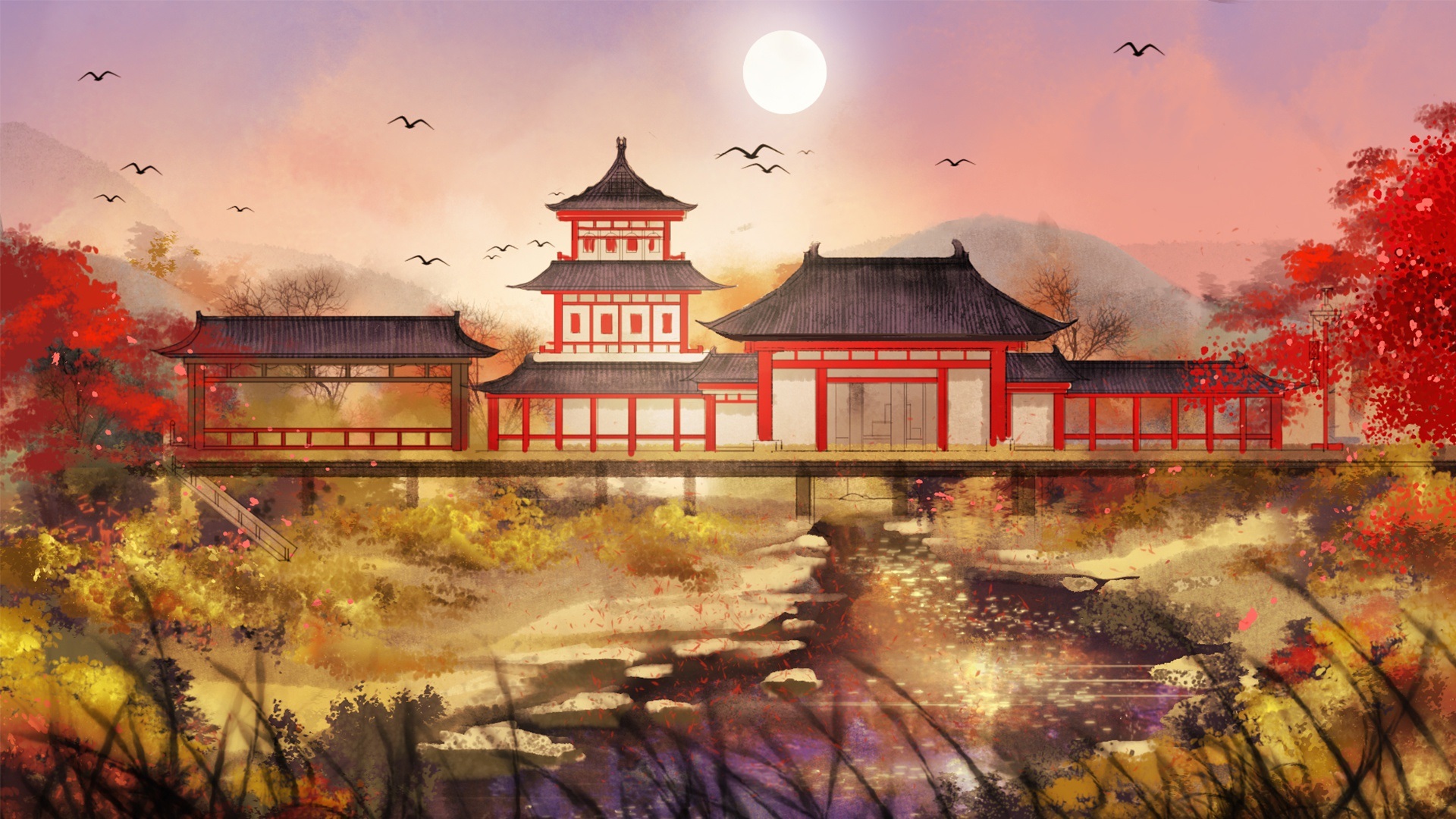 Chinese Art Background