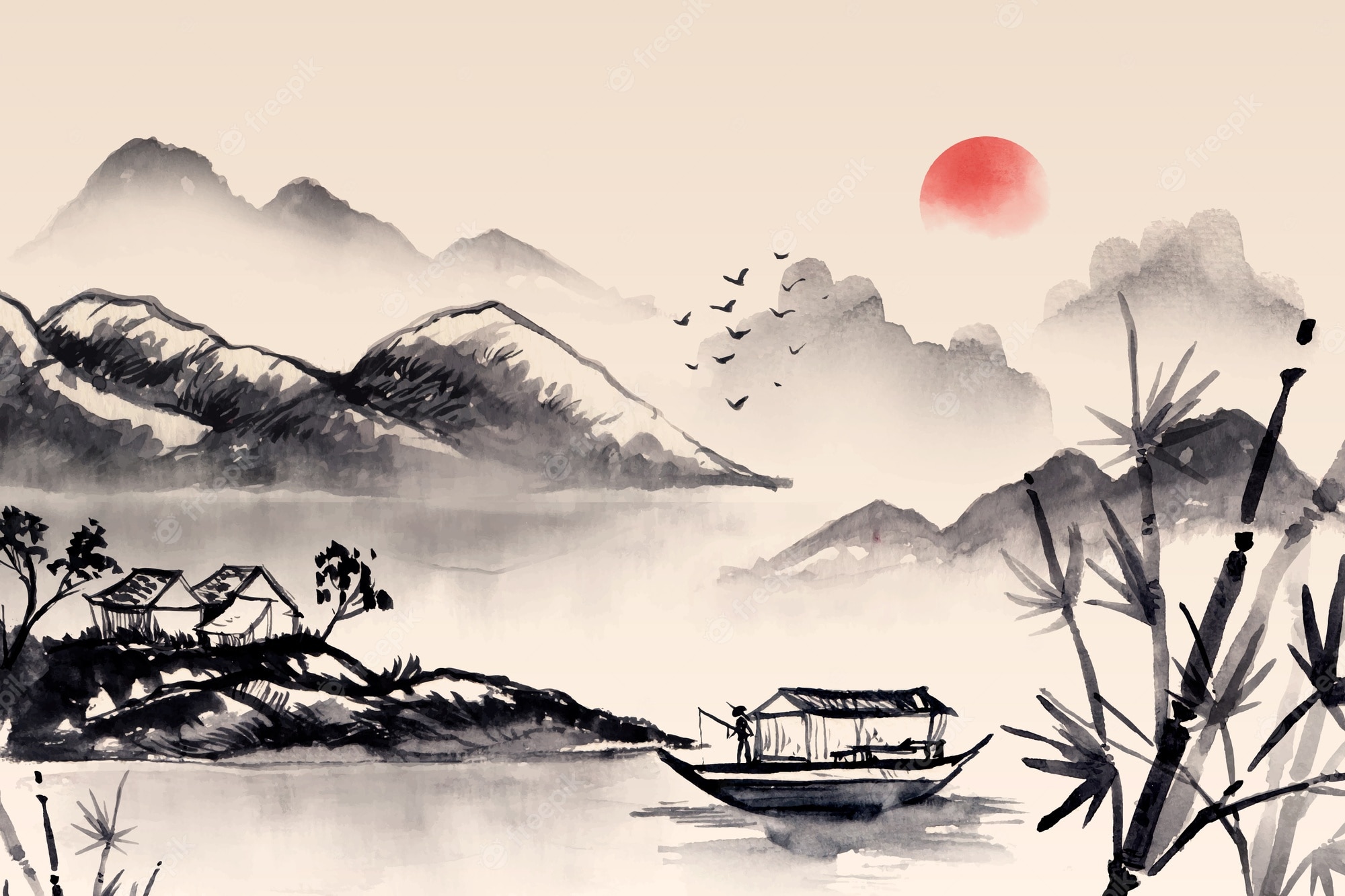 Chinese Art Background