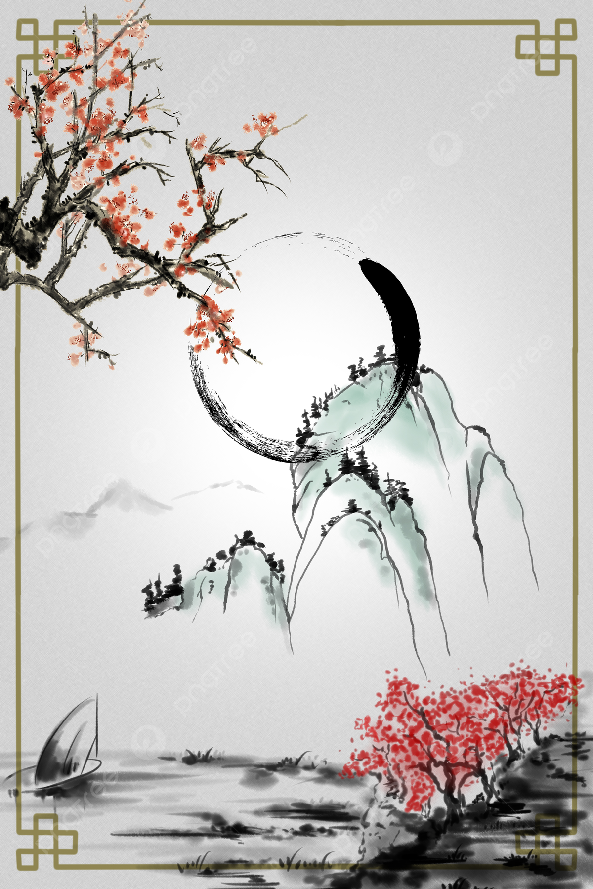 Chinese Art Background