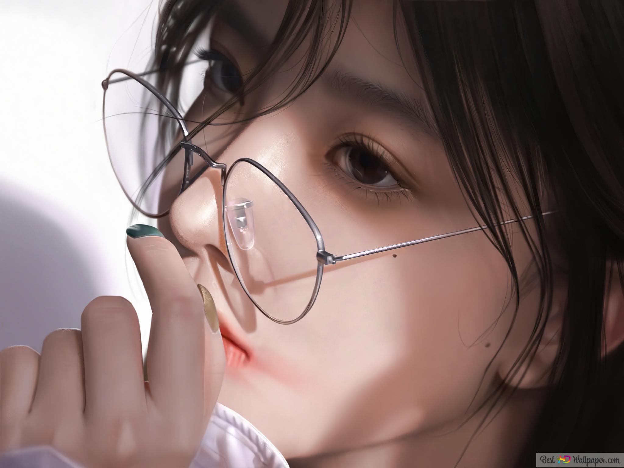 Chinese Girls With Glasses Wallpapers