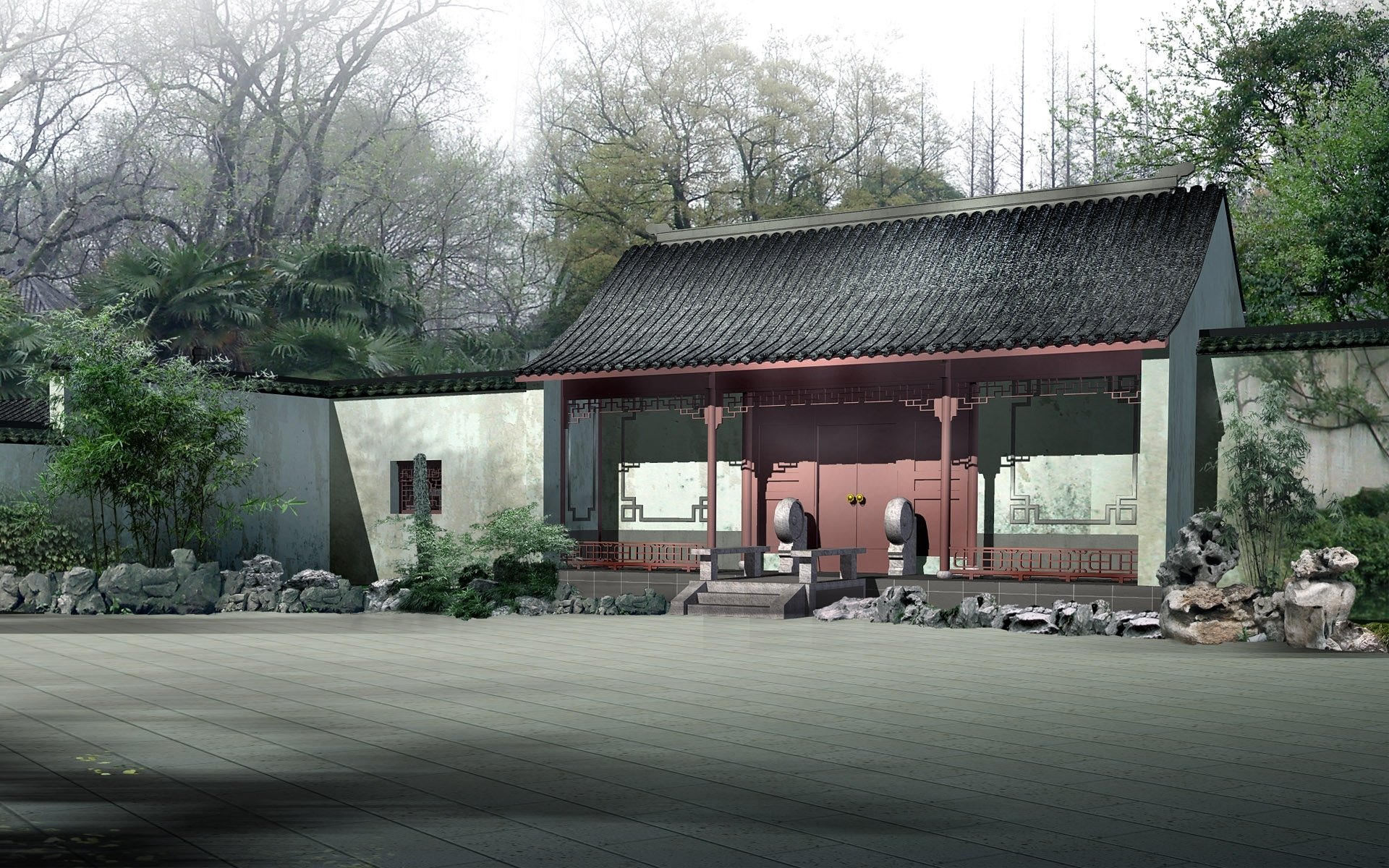 Chinese House Wallpapers