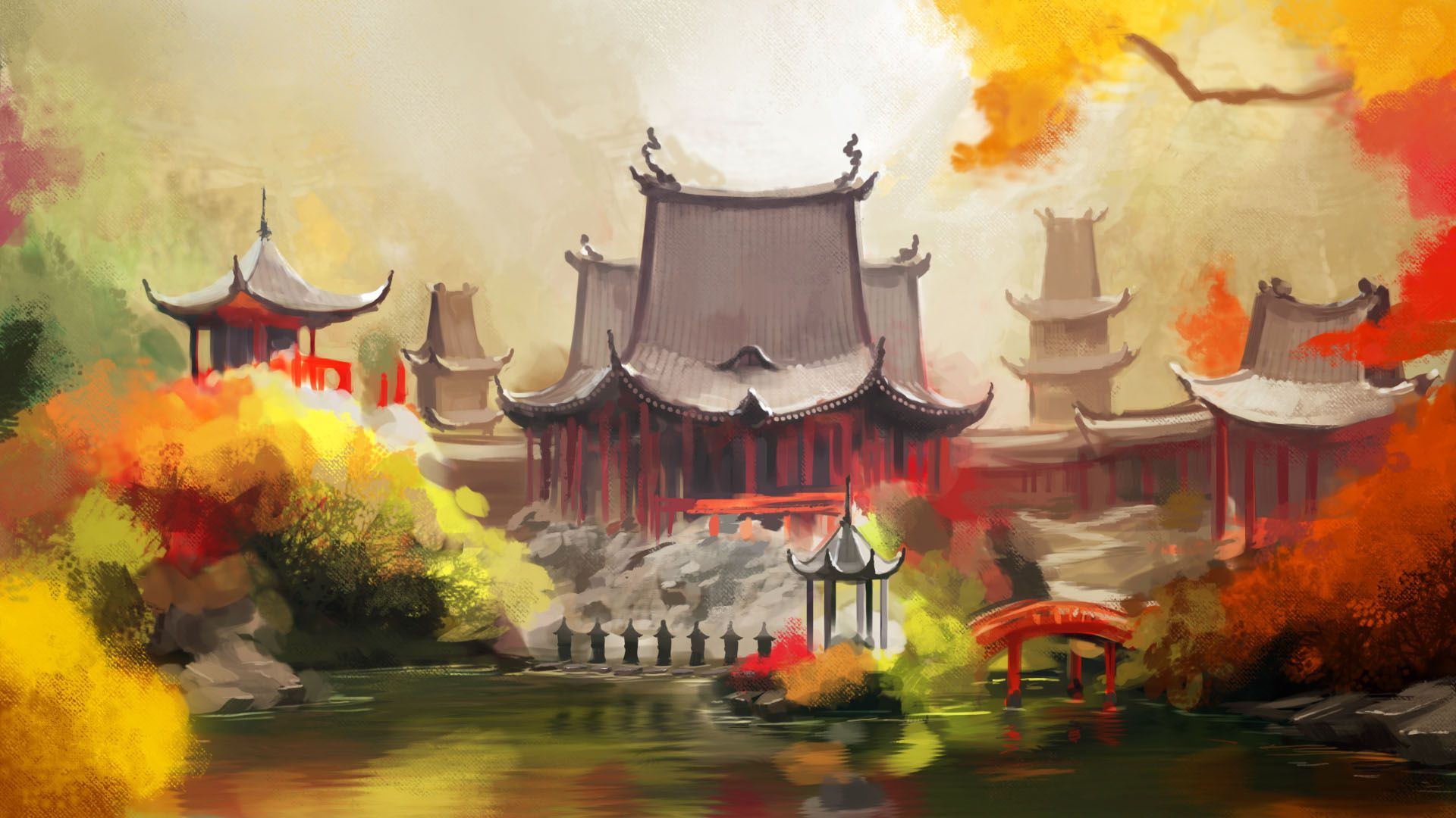 Chinese House Wallpapers