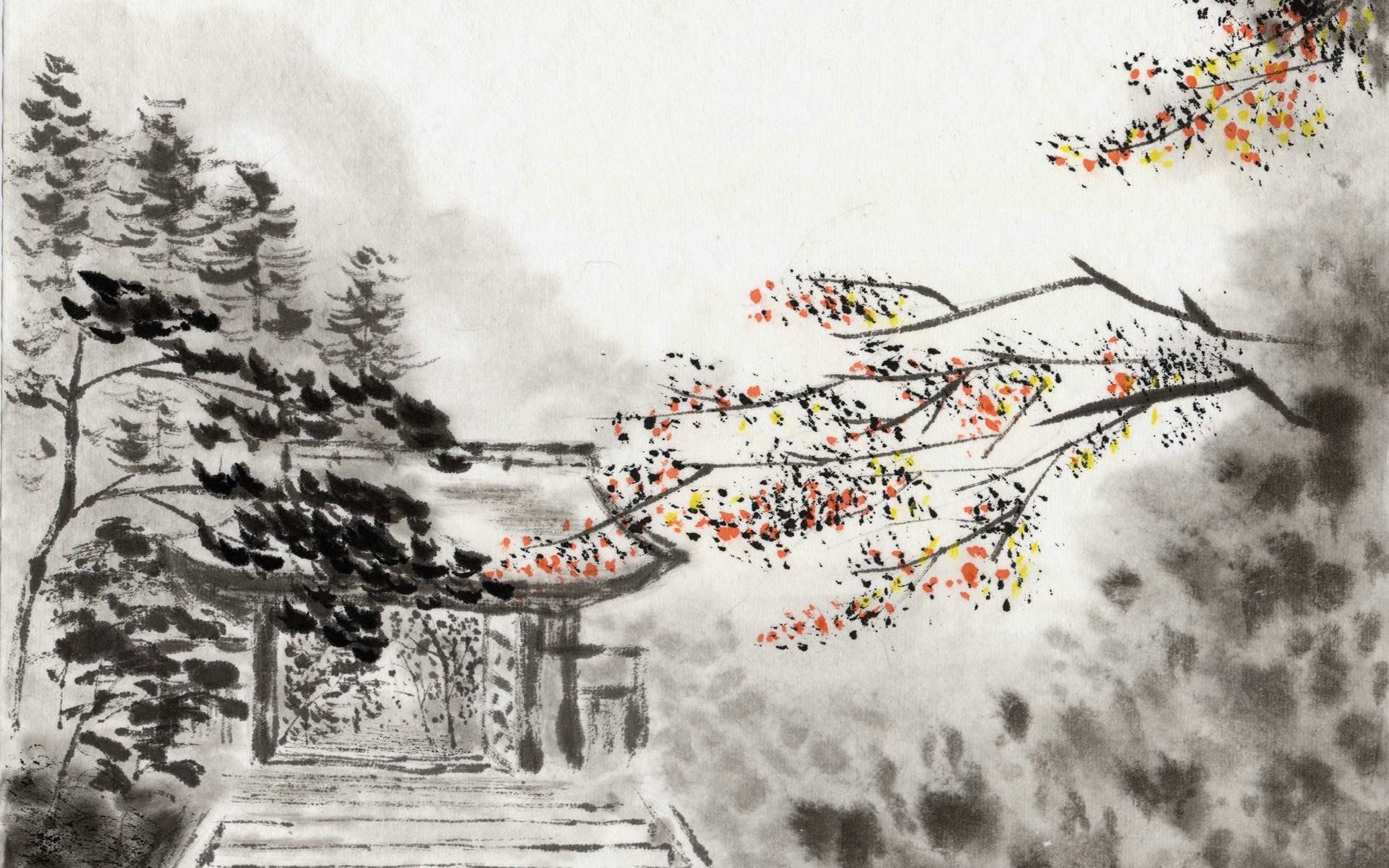 Chinese Landscape Painting Wallpapers