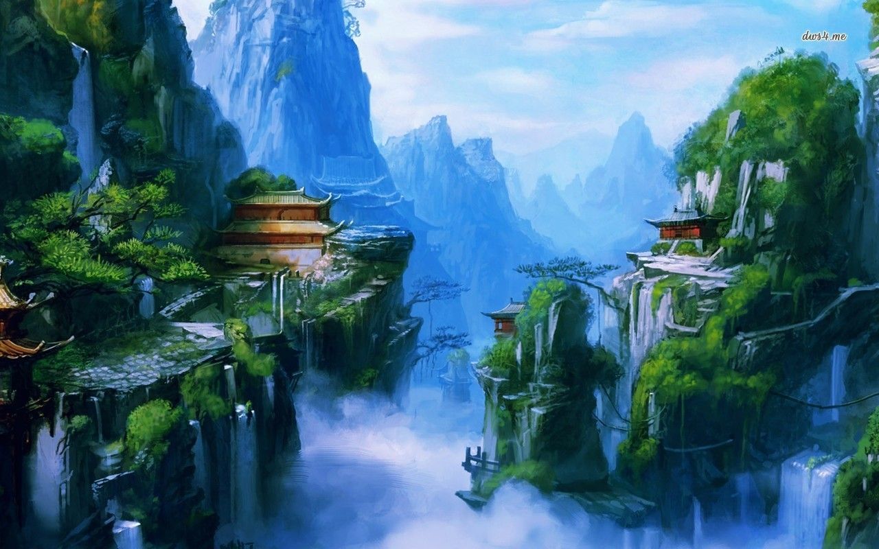 Chinese Landscape Painting Wallpapers