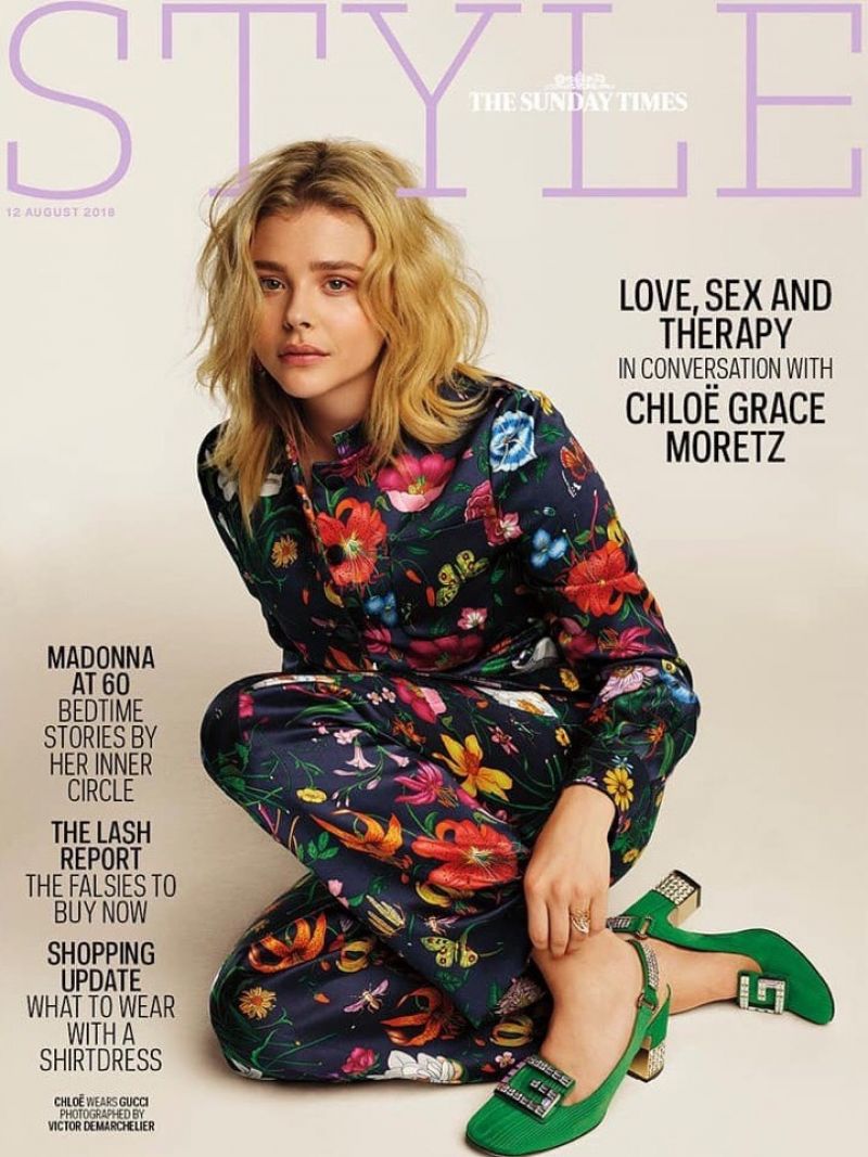 Chloe Moretz Sunday Times Photoshoot Wallpapers