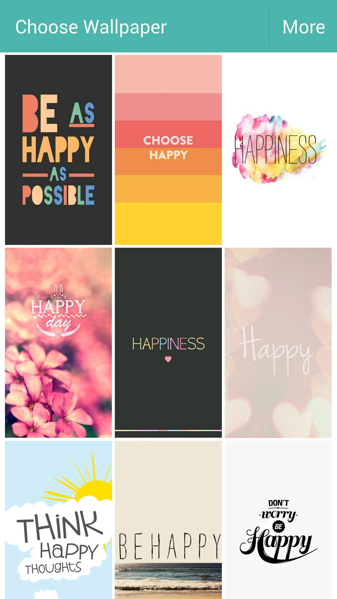 Choose Happy Wallpapers