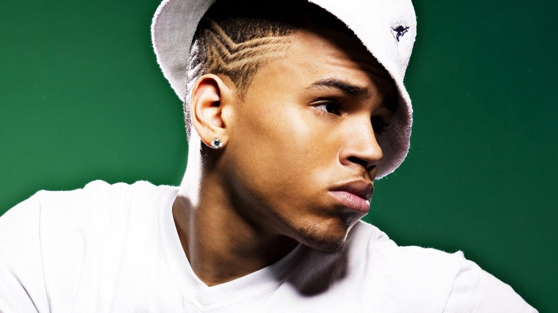 Chris Brown White Background