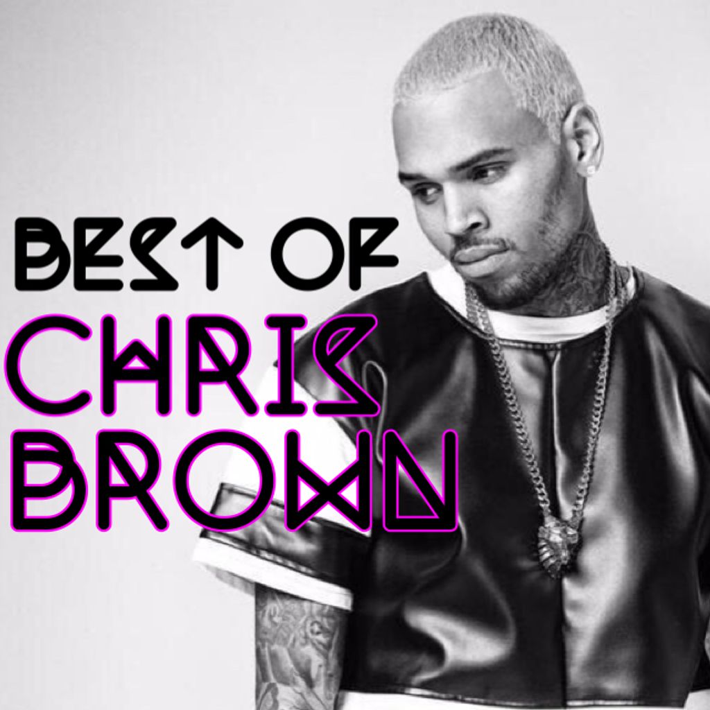 Chris Brown White Background