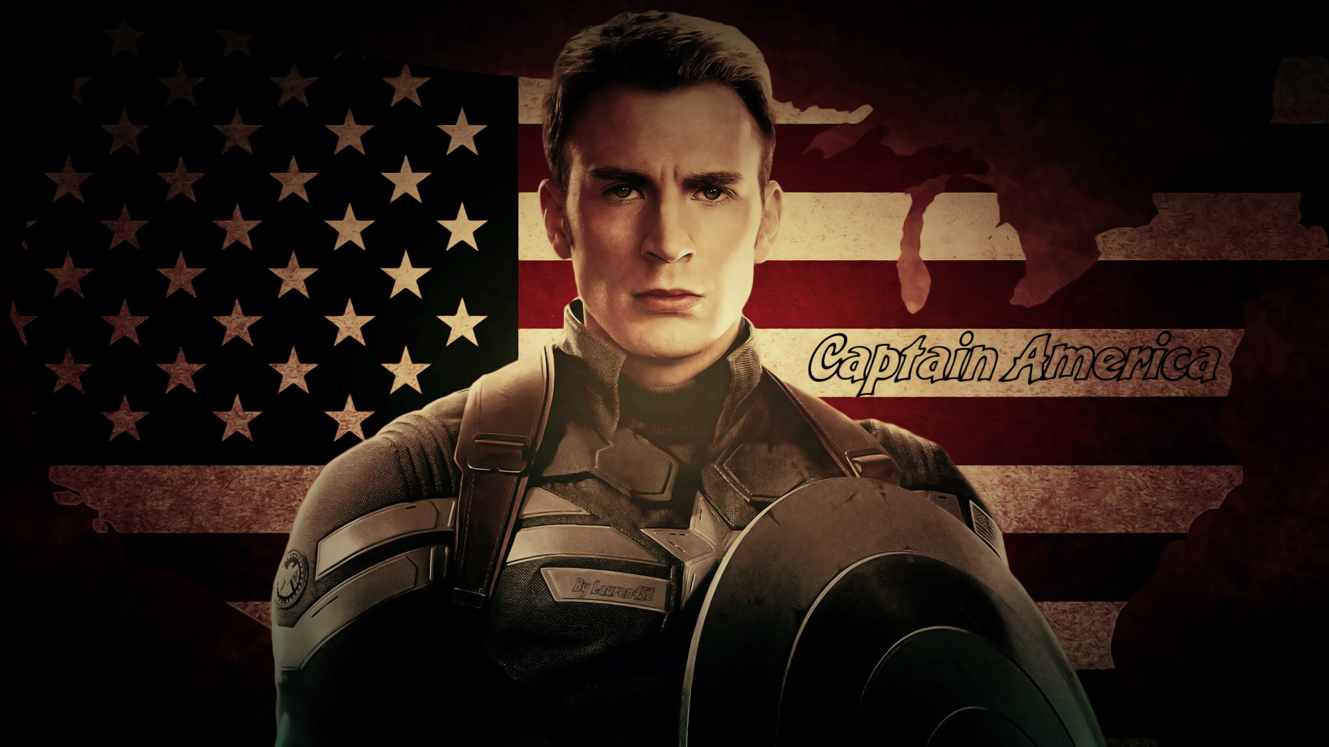 Chris Evans As Captain America Wallpapers