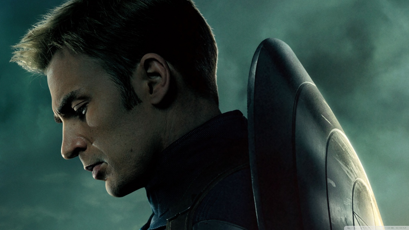 Chris Evans As Captain America Wallpapers