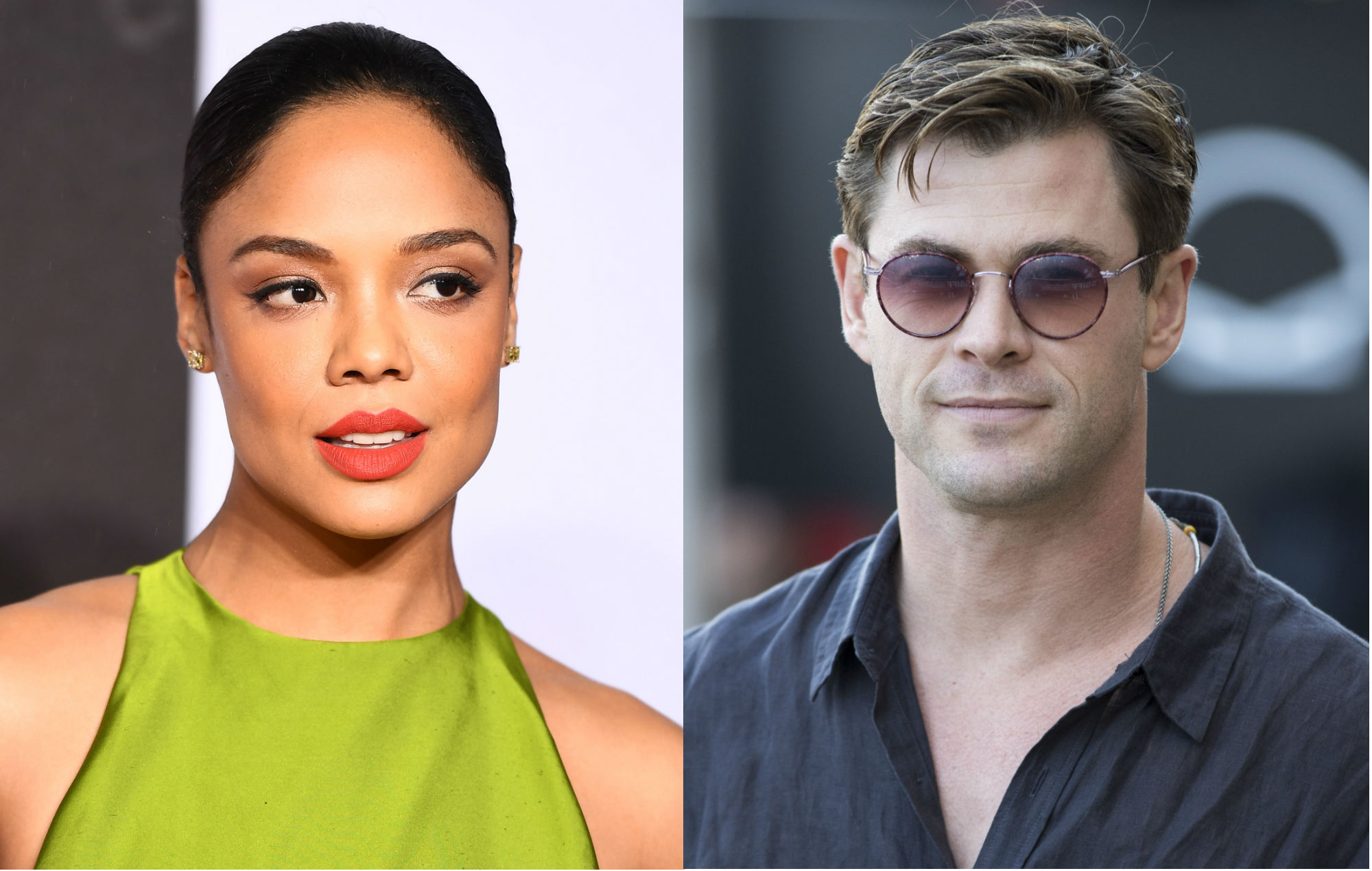 Chris Hemsworth And Tessa Thompson Men In Black 4 Wallpapers