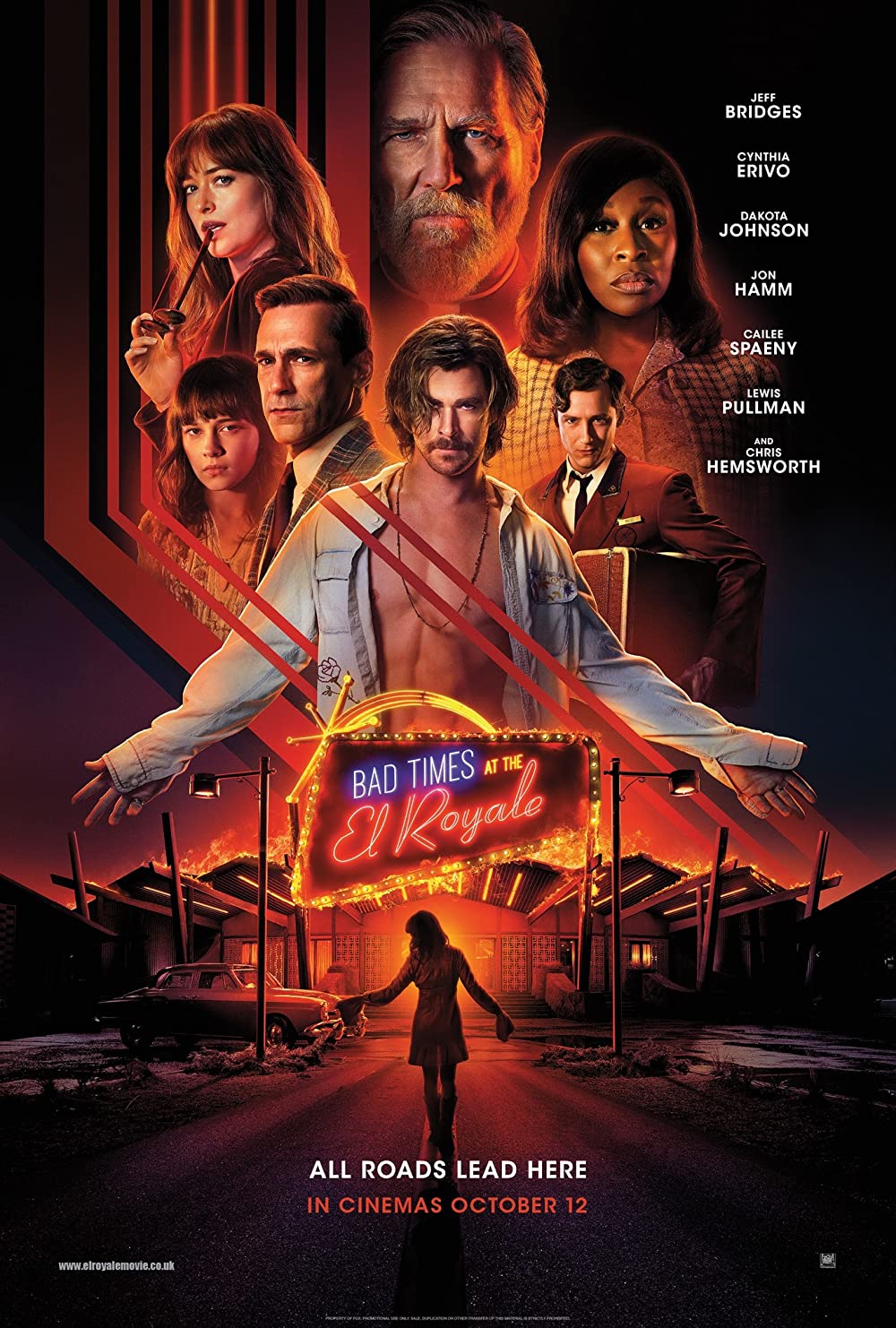 Chris Hemsworth Bad Times At The El Royale 2018 Wallpapers