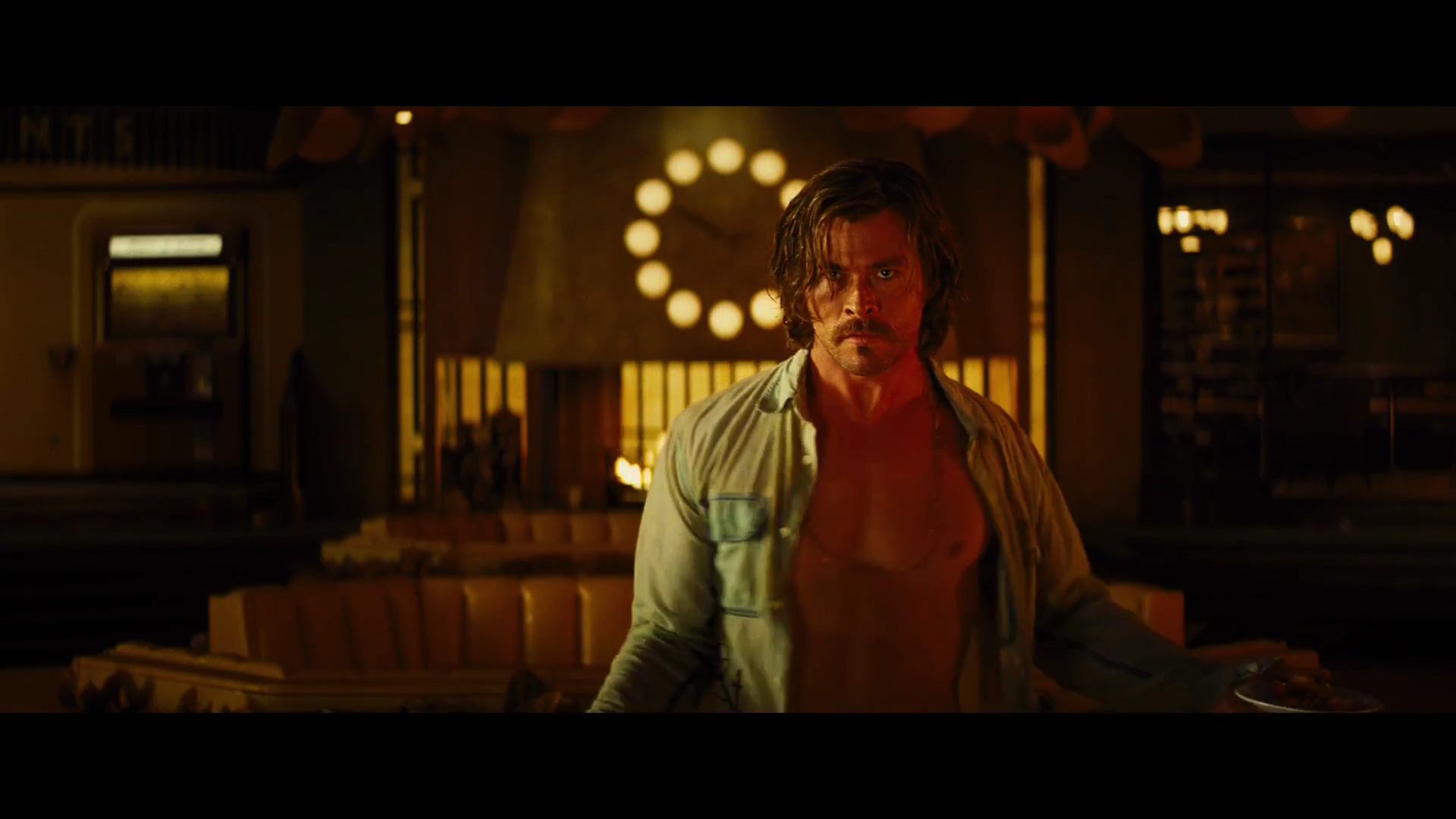 Chris Hemsworth In Bad Times At The El Royale 2018 Movie Wallpapers