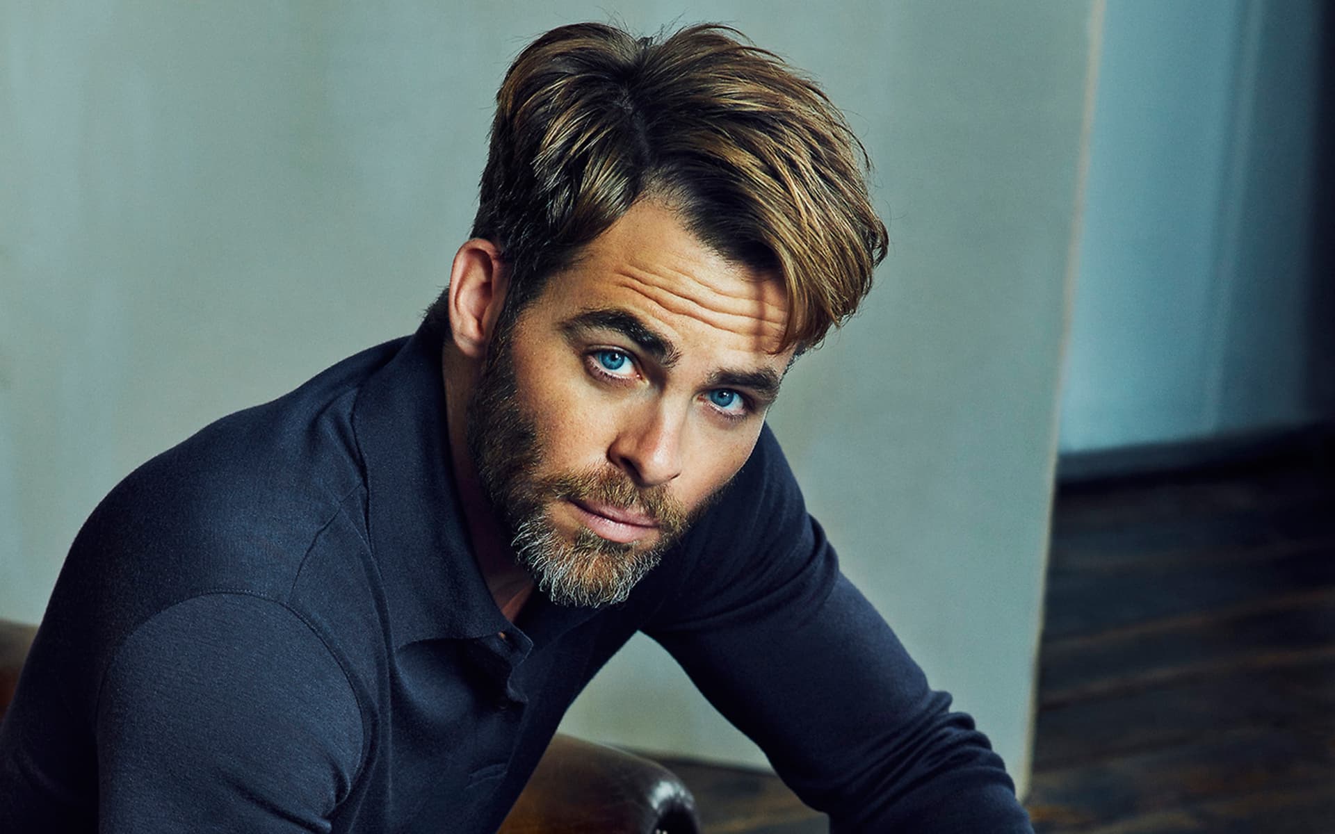 Chris Pine Latest Photoshoot Wallpapers