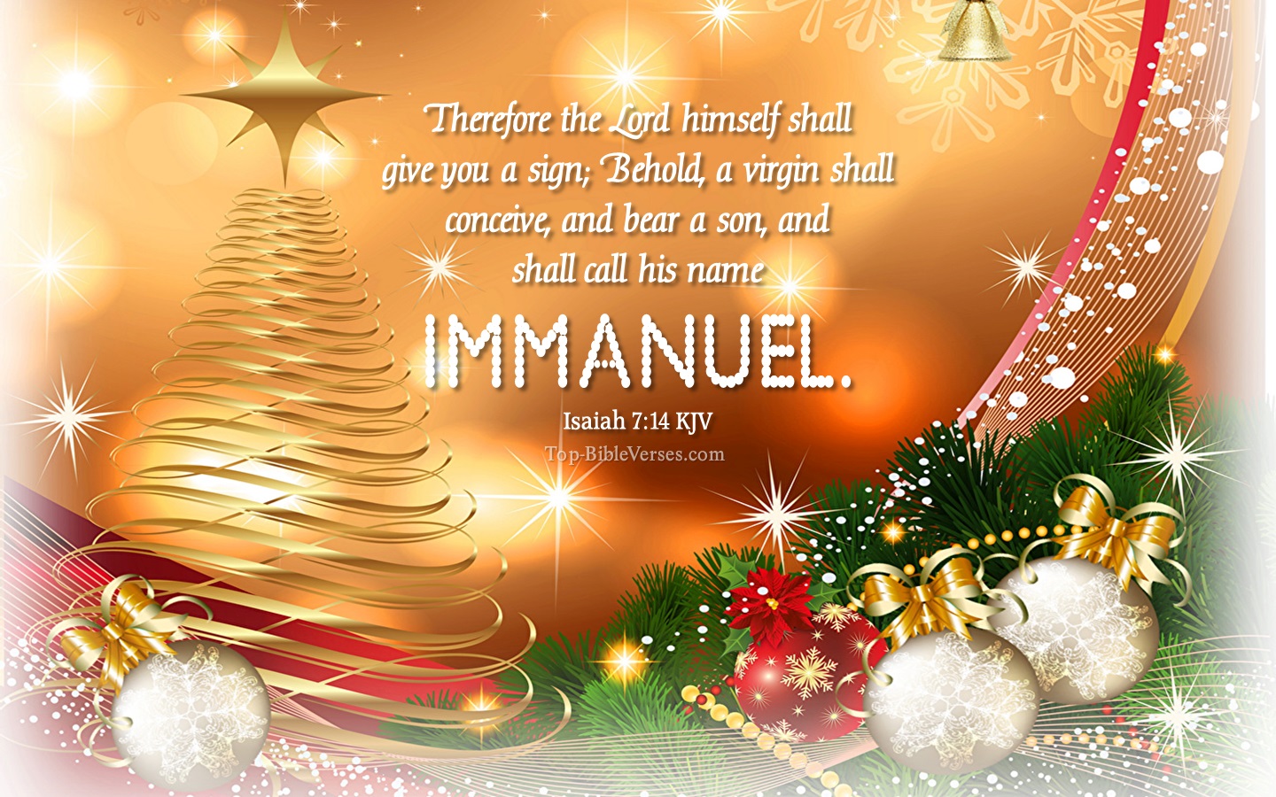 Christian Christmas With Bible Verses Wallpapers