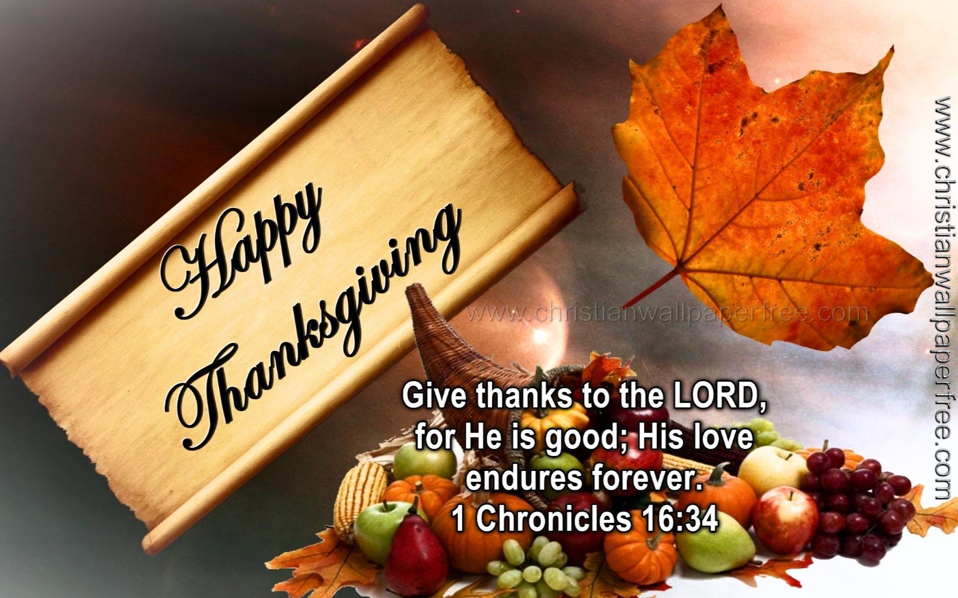 Christian Thanksgiving Desktop Backgrounds