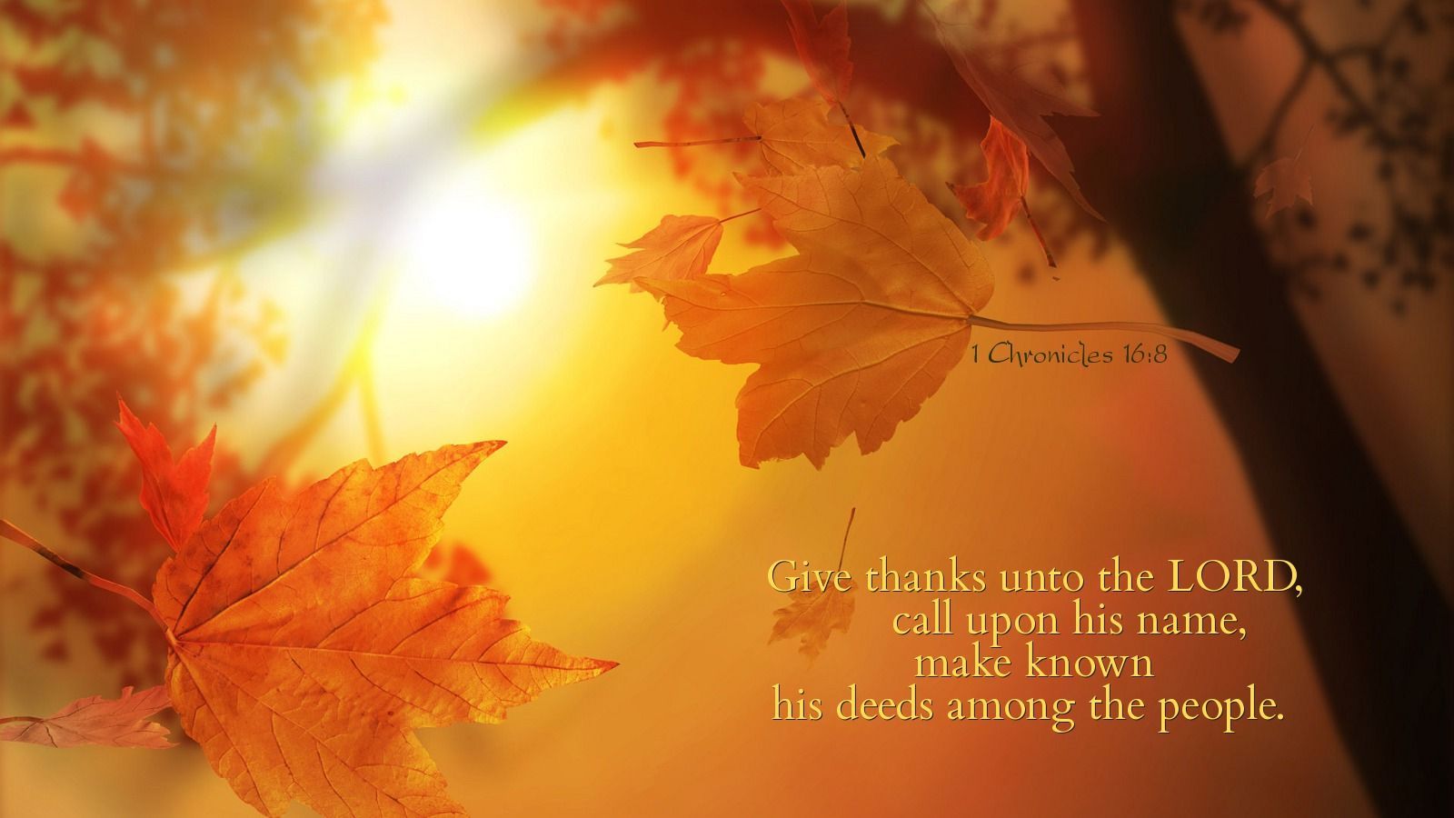 Christian Thanksgiving Facebook Cover Wallpapers