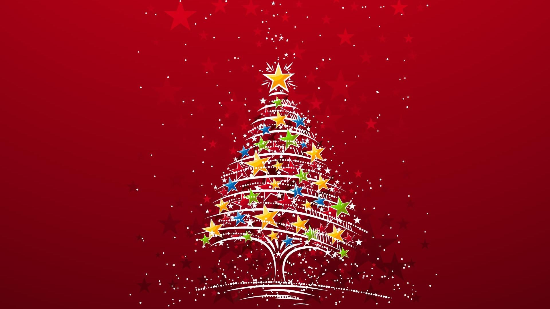 Christmas Abstract Art Wallpapers