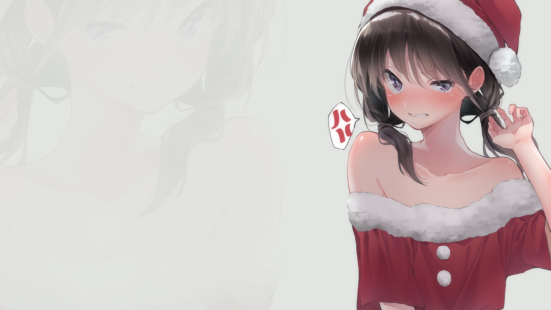 Christmas Anime Girl Wallpapers